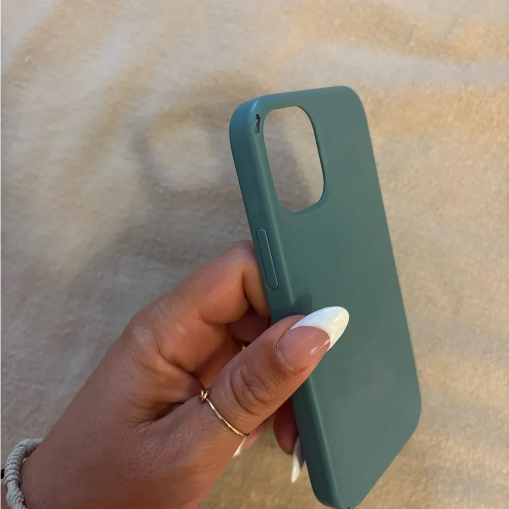 Stylish Teal iPhone 12 Case